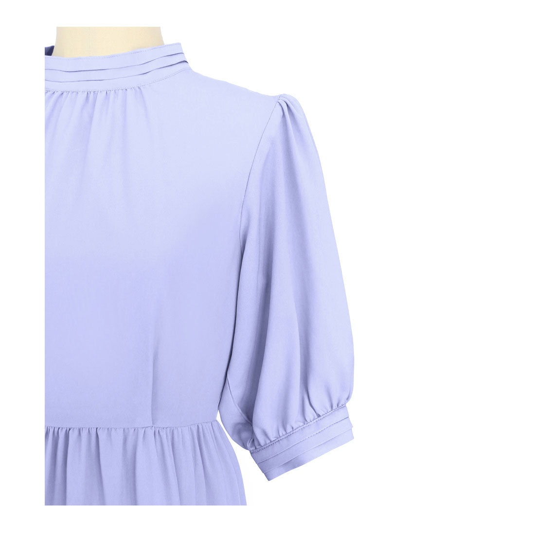 ルイルエブティック RUIRUE BOUTIQUE ジレ付きサイドプリーツワンピース