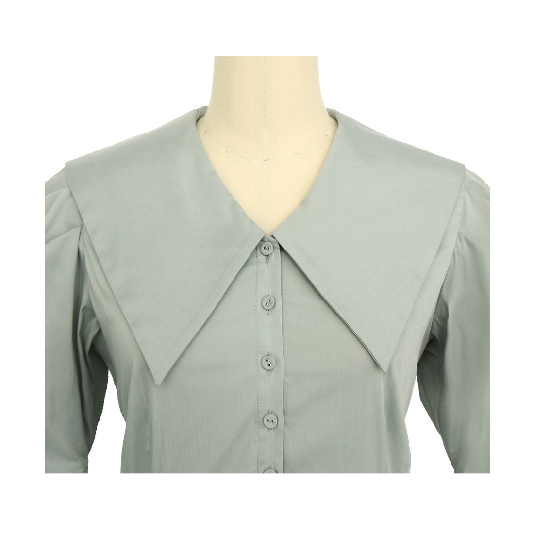 ルイルエブティック RUIRUE BOUTIQUE ビッグカラーティアードプリーツワンピース