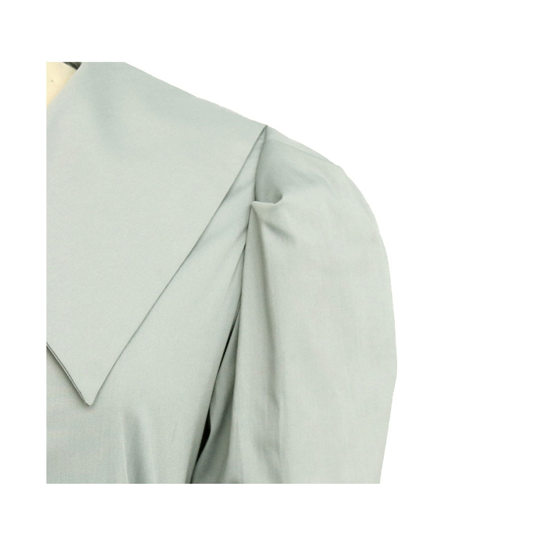 ルイルエブティック RUIRUE BOUTIQUE ビッグカラーティアードプリーツワンピース