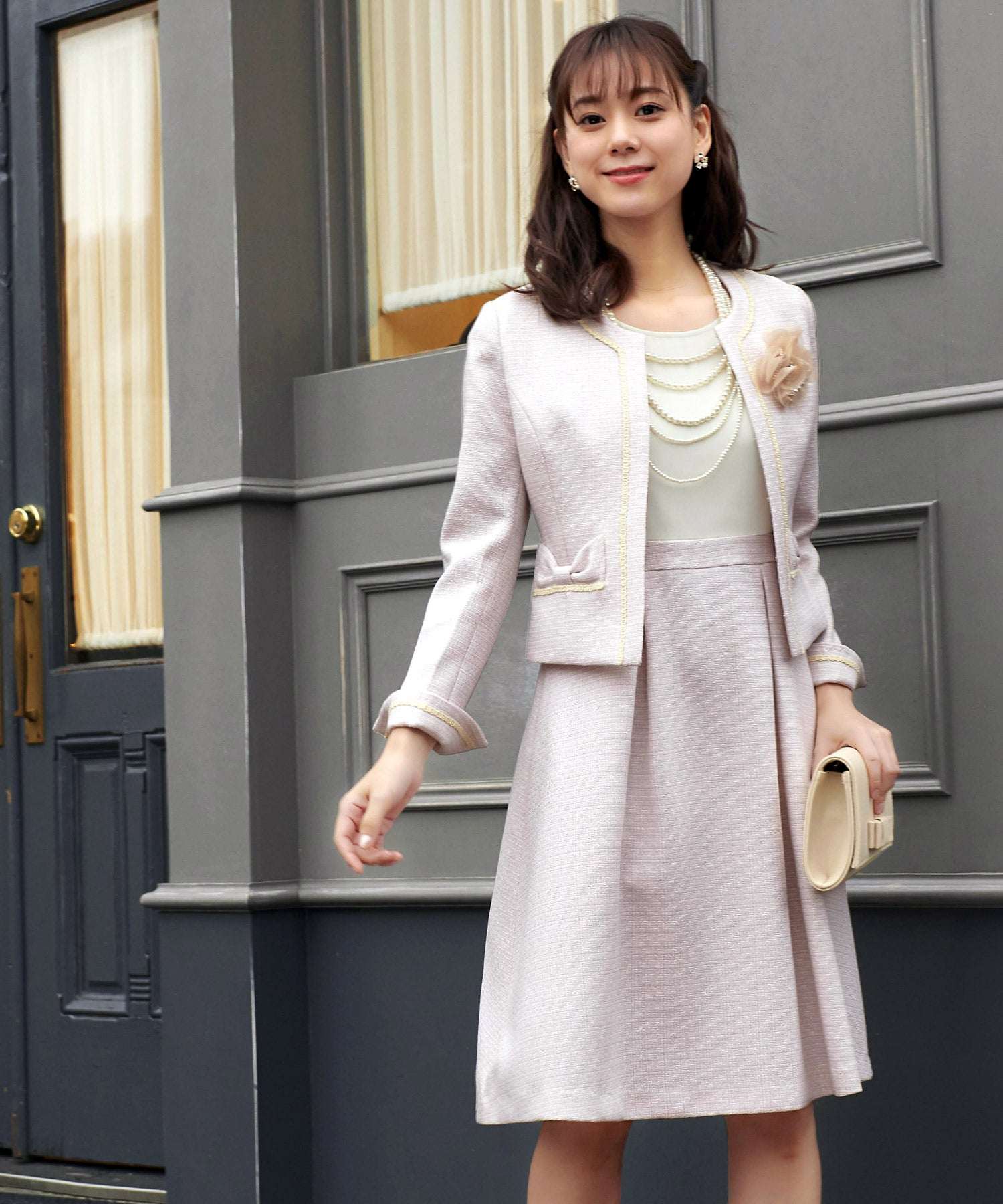 ルイルエブティック RUIRUE BOUTIQUE 着回し美人なアンサンブルスーツ