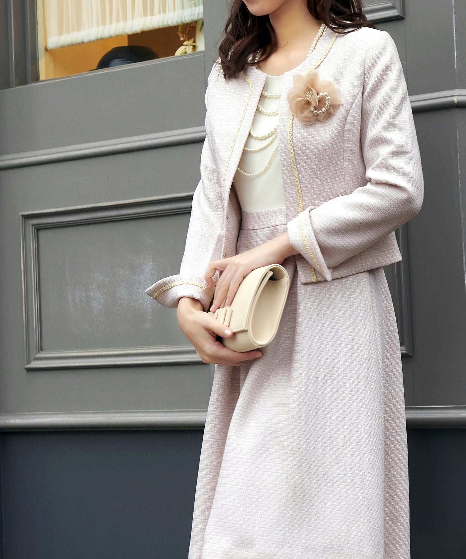 ルイルエブティック RUIRUE BOUTIQUE 着回し美人なアンサンブルスーツ