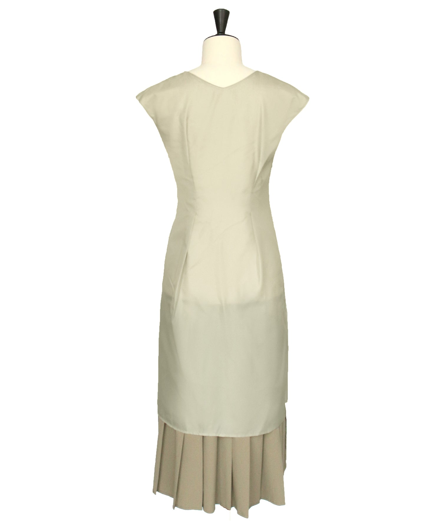 ルイルエブティック RUIRUE BOUTIQUE 【2点セット】半袖ダブルブレスト＆ヘムプリーツワンピースセットアップ スーツ ビジネス 卒園式 卒業式 入園式 入学式 七五三 スタイリッシュ セットアップ （ライトブラウン） ライトブラウン