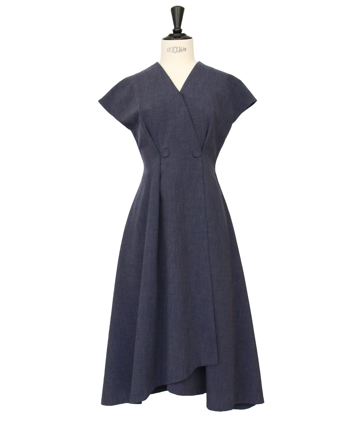 ルイルエブティック RUIRUE BOUTIQUE カシュクールフレンチワンピース （ベージュ） ベージュ