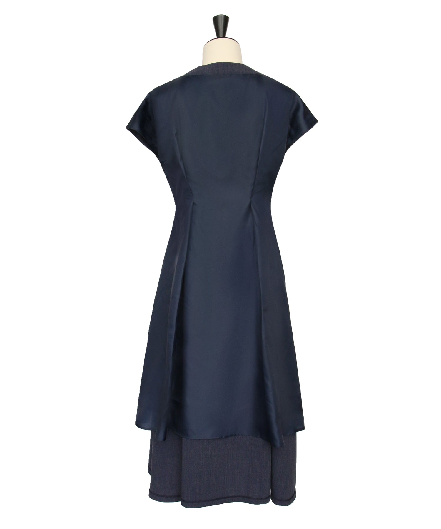 ルイルエブティック RUIRUE BOUTIQUE カシュクールフレンチワンピース （ベージュ） ベージュ