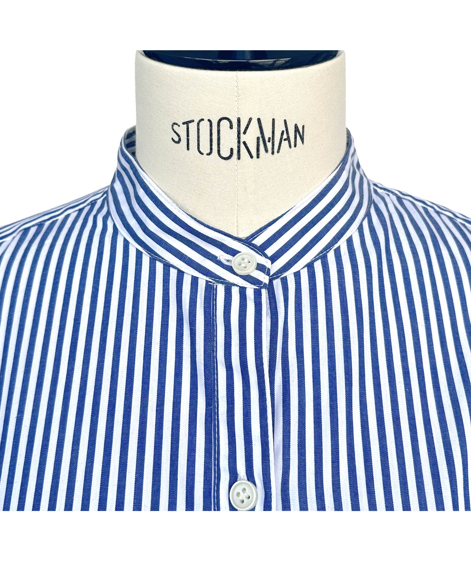 ルイルエブティック RUIRUE BOUTIQUE ストライプオーバーサイズ長袖シャツ （オフ×ブラック） オフ×ブラック