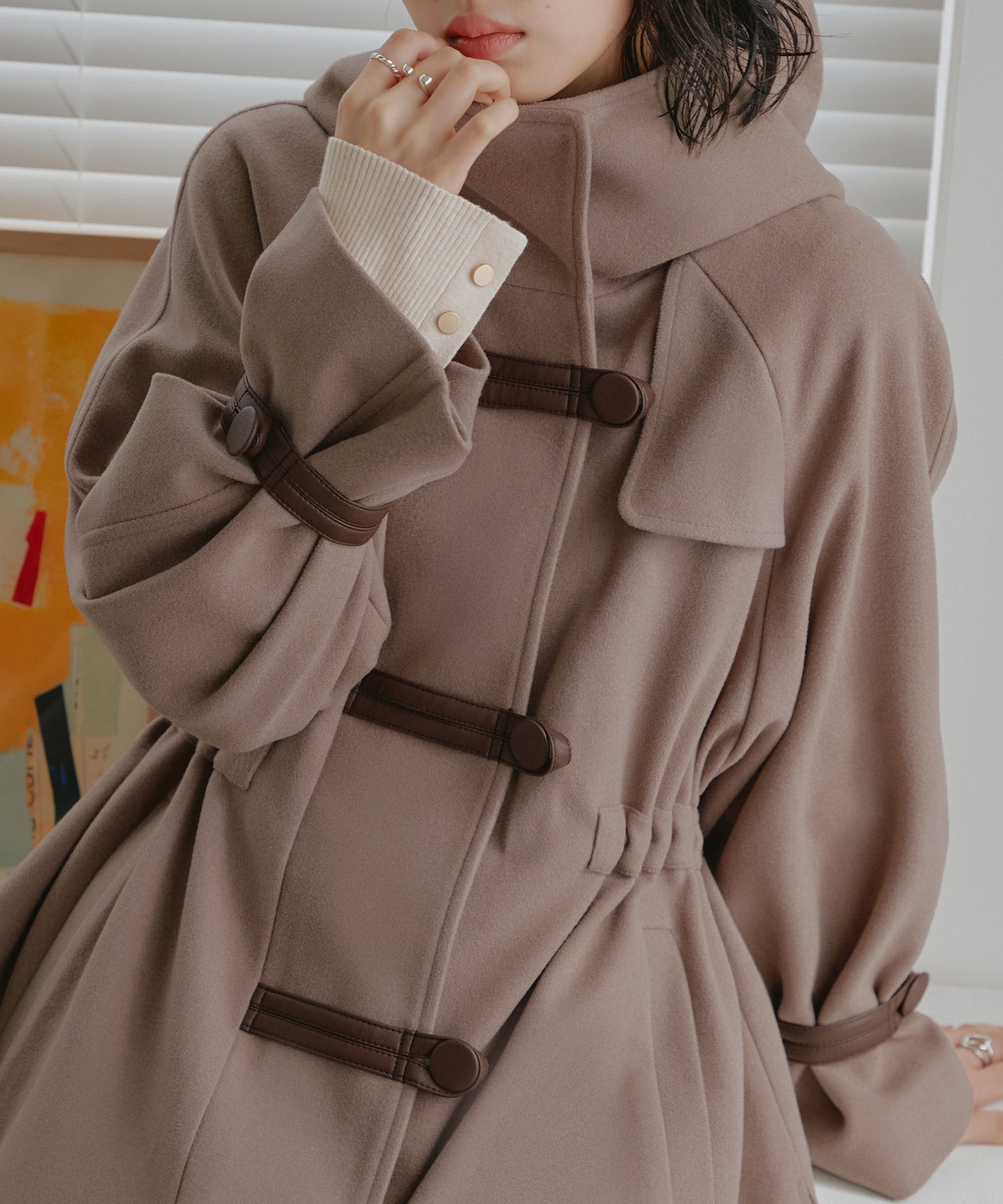 ルイルエブティック RUIRUE BOUTIQUE ウーリーストレッチフレア