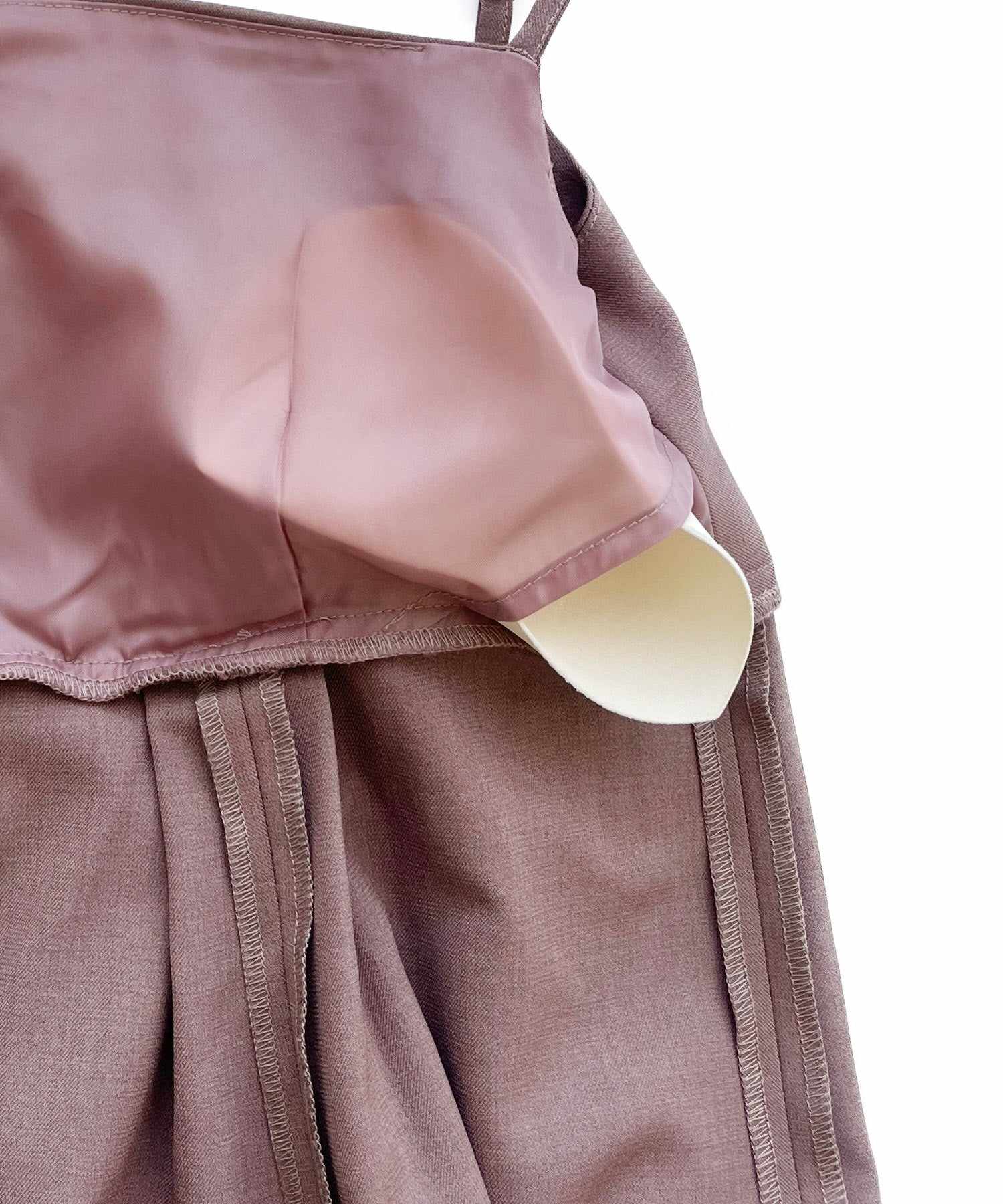 RUIRUE BOUTIQUE 3WAY Sleeve & Flare Dress Set