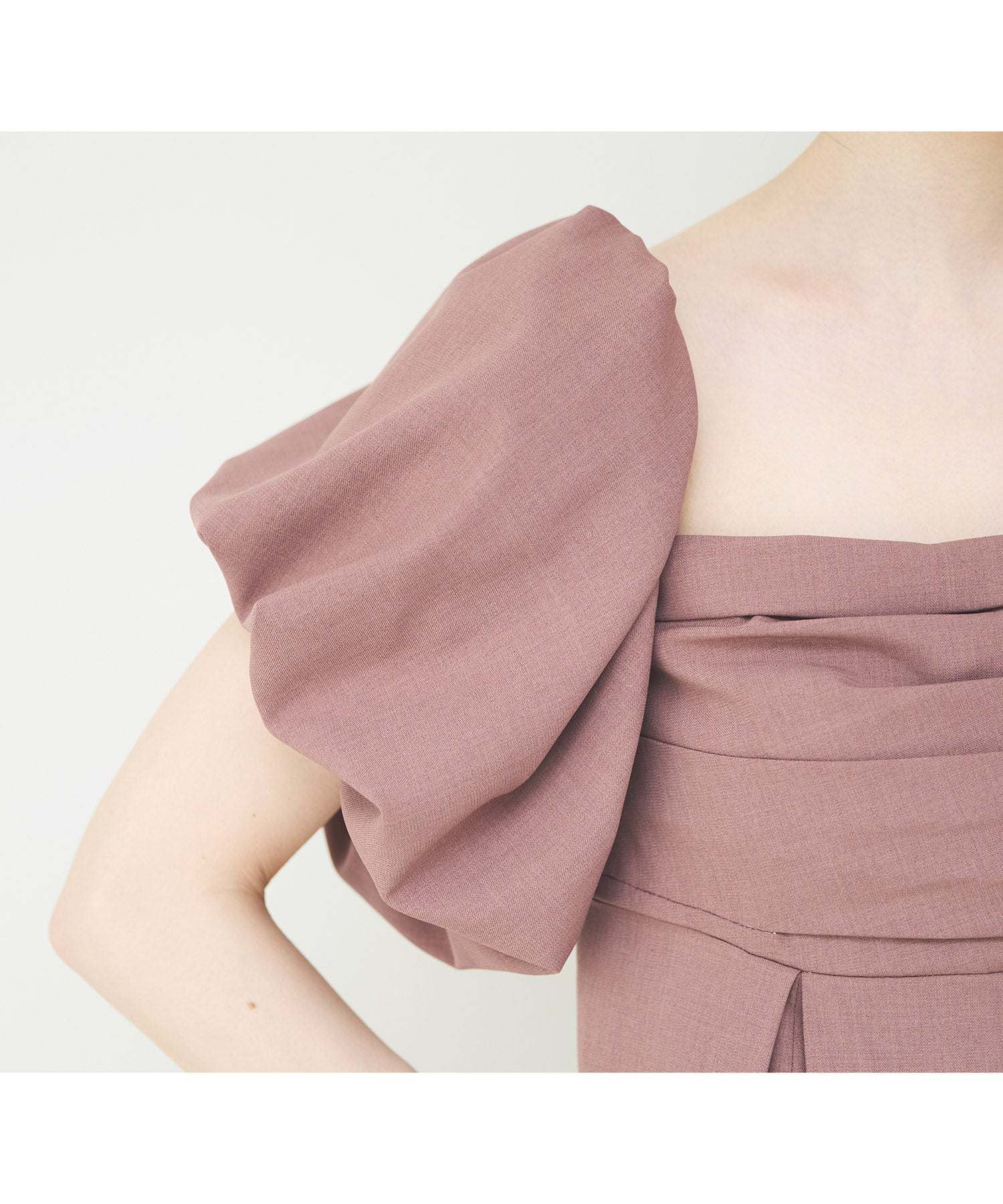 RUIRUE BOUTIQUE 3WAY Sleeve & Flare Dress Set