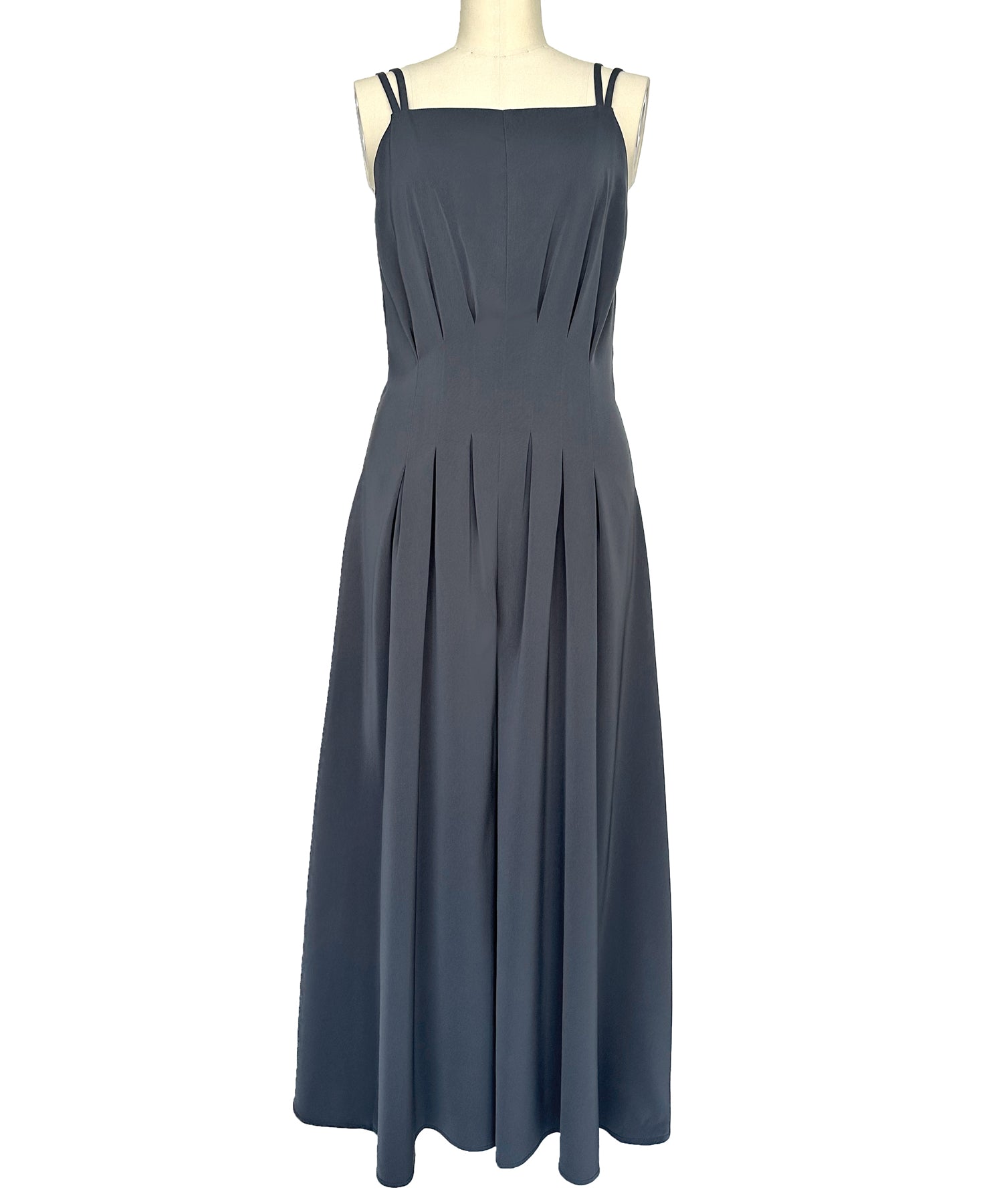 RUIRUE BOUTIQUE 【Multi-WAY】 Layered Sheer Cape & Flare Pants Dress Set Up