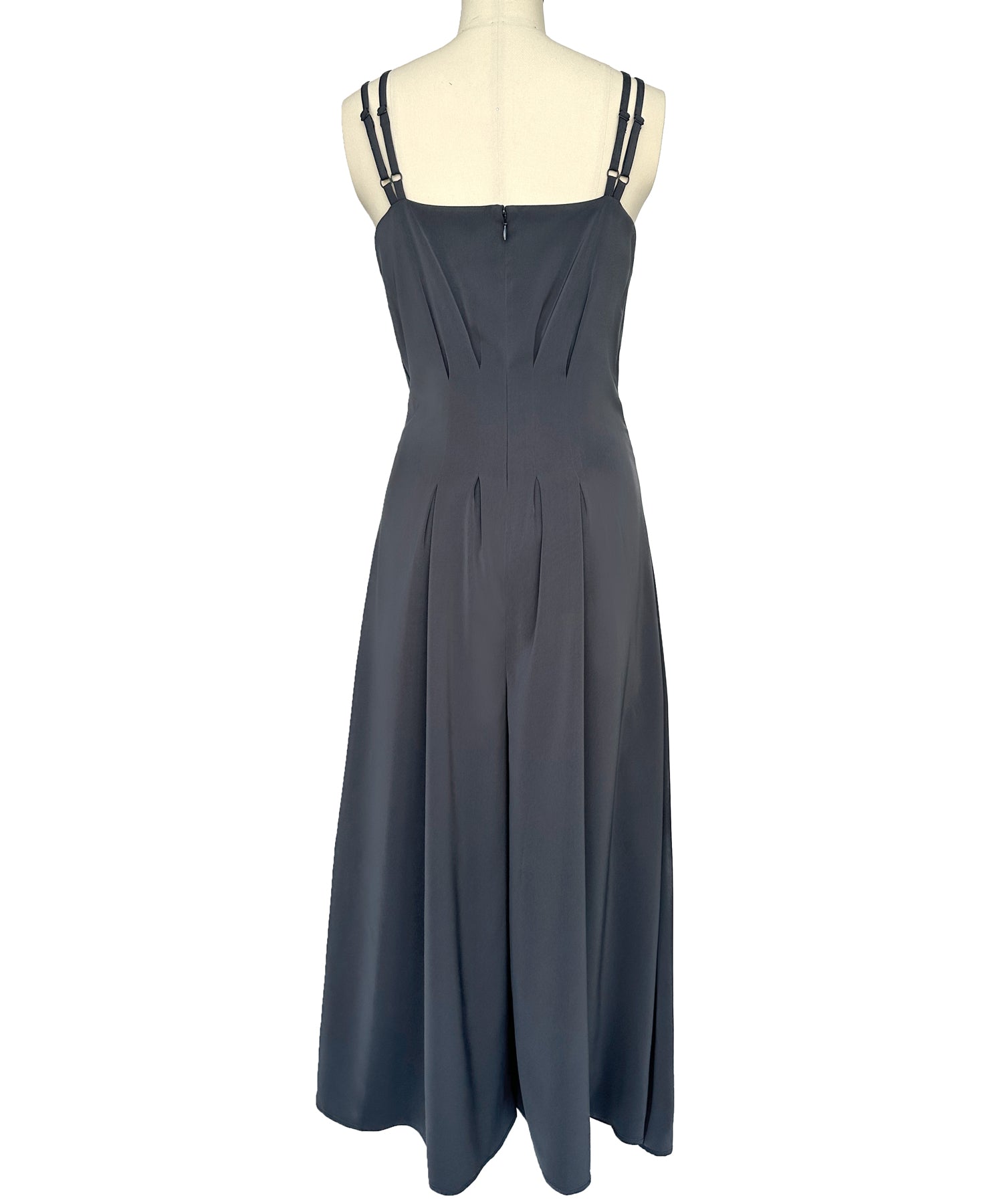 RUIRUE BOUTIQUE 【Multi-WAY】 Layered Sheer Cape & Flare Pants Dress Set Up