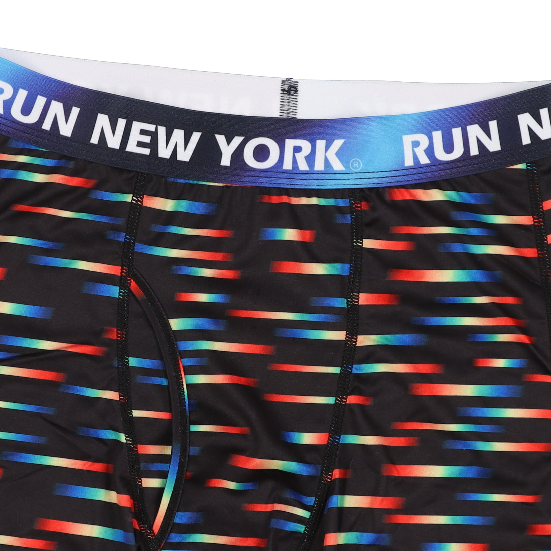 ランニューヨーク RUN NEW YORK 前開きボクサーブリーフ 【返品不可商品】 （ブラック） ブラック