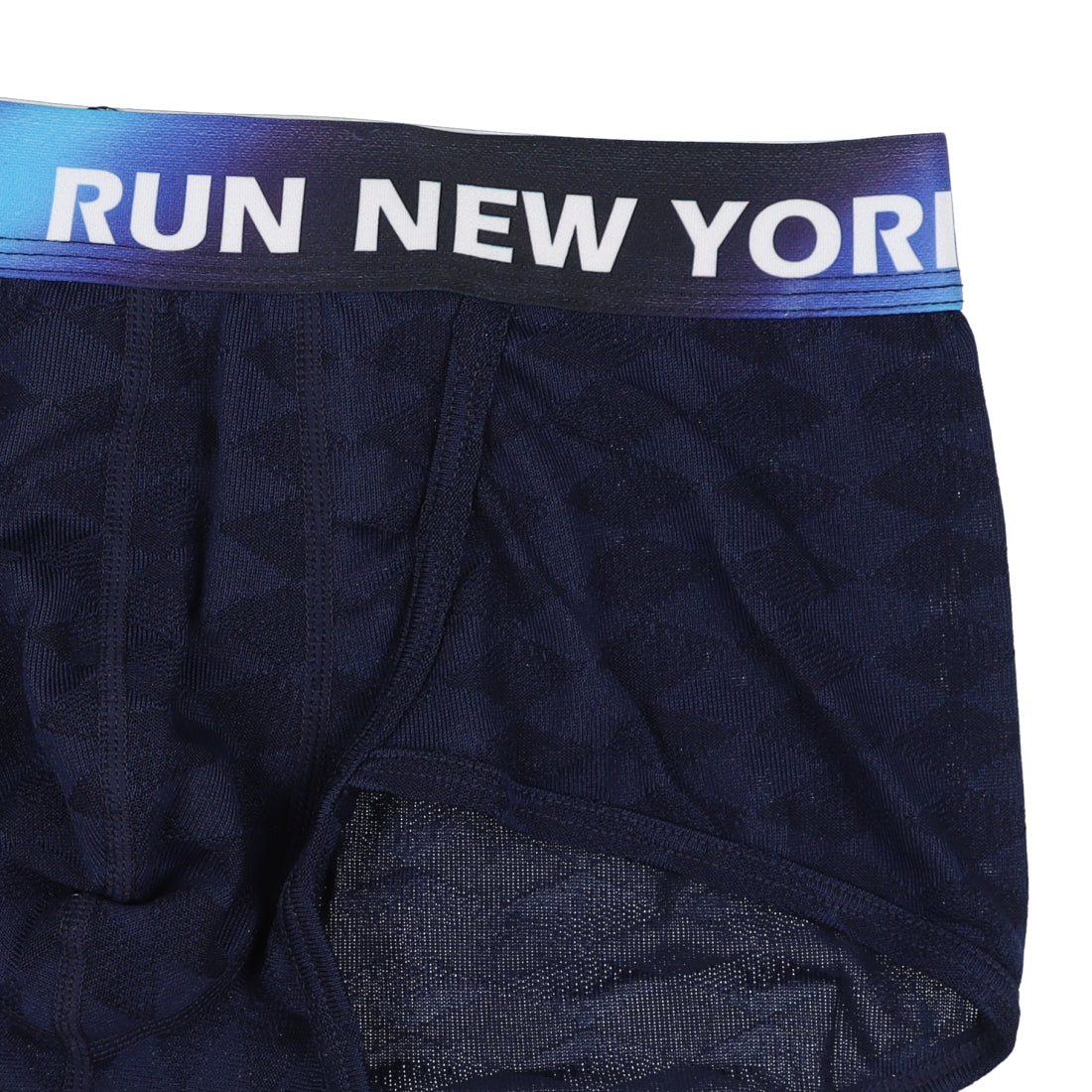 ランニューヨーク RUN NEW YORK 前閉じ タンガボクサーブリーフ 【返品不可商品】 （ネイビー） ネイビー
