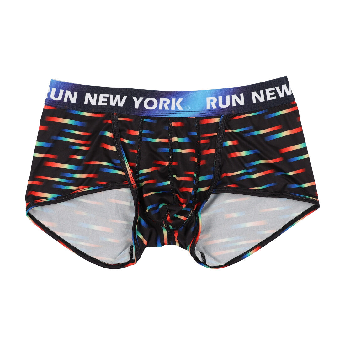 ランニューヨーク RUN NEW YORK 前閉じ タンガボクサーブリーフ 【返品不可商品】 （ブラック） ブラック