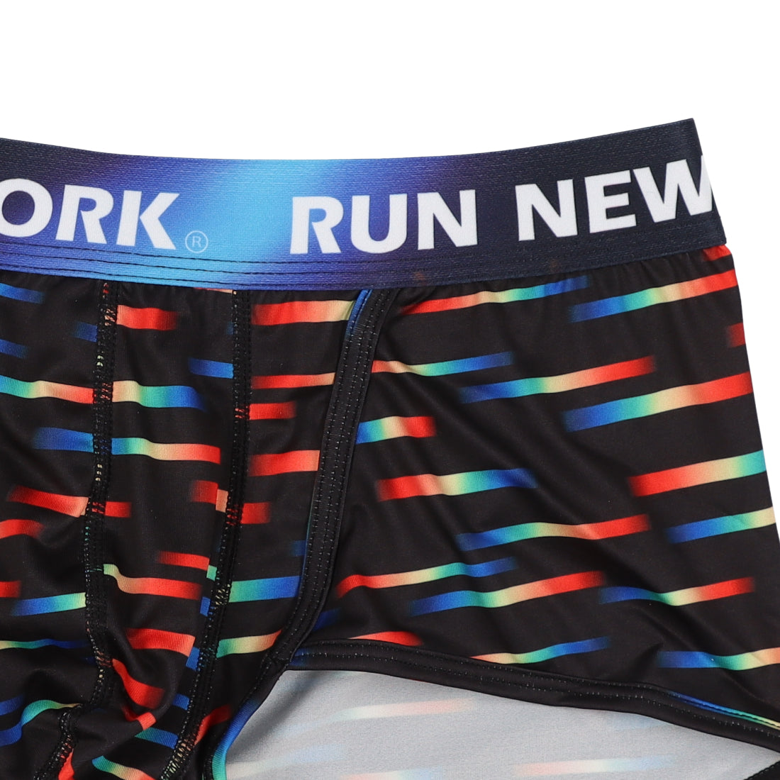 ランニューヨーク RUN NEW YORK 前閉じ タンガボクサーブリーフ 【返品不可商品】 （ブラック） ブラック