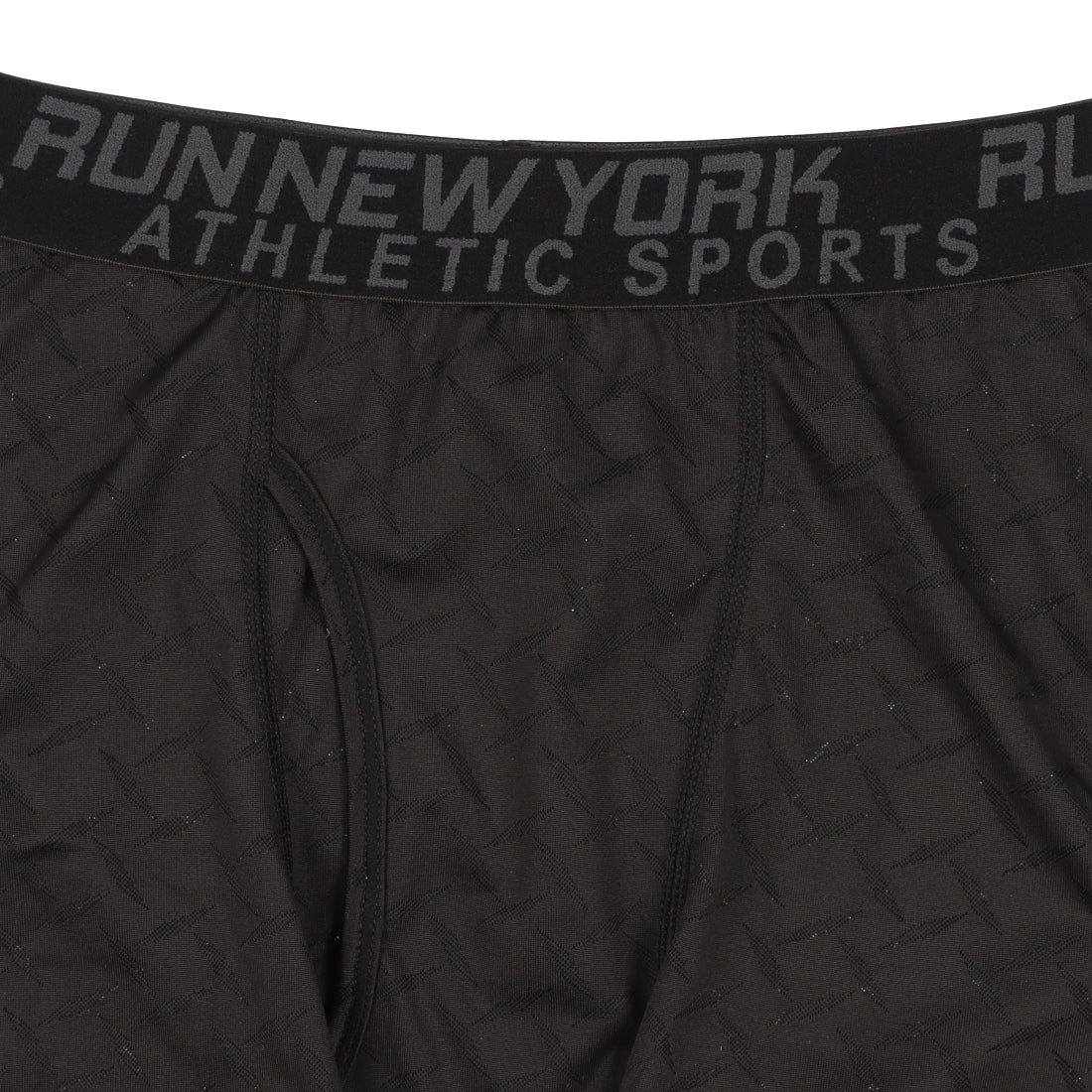 ランニューヨーク RUN NEW YORK ボクサーブリーフジャガードメッシュ 【返品不可商品】 （ブラック） ブラック