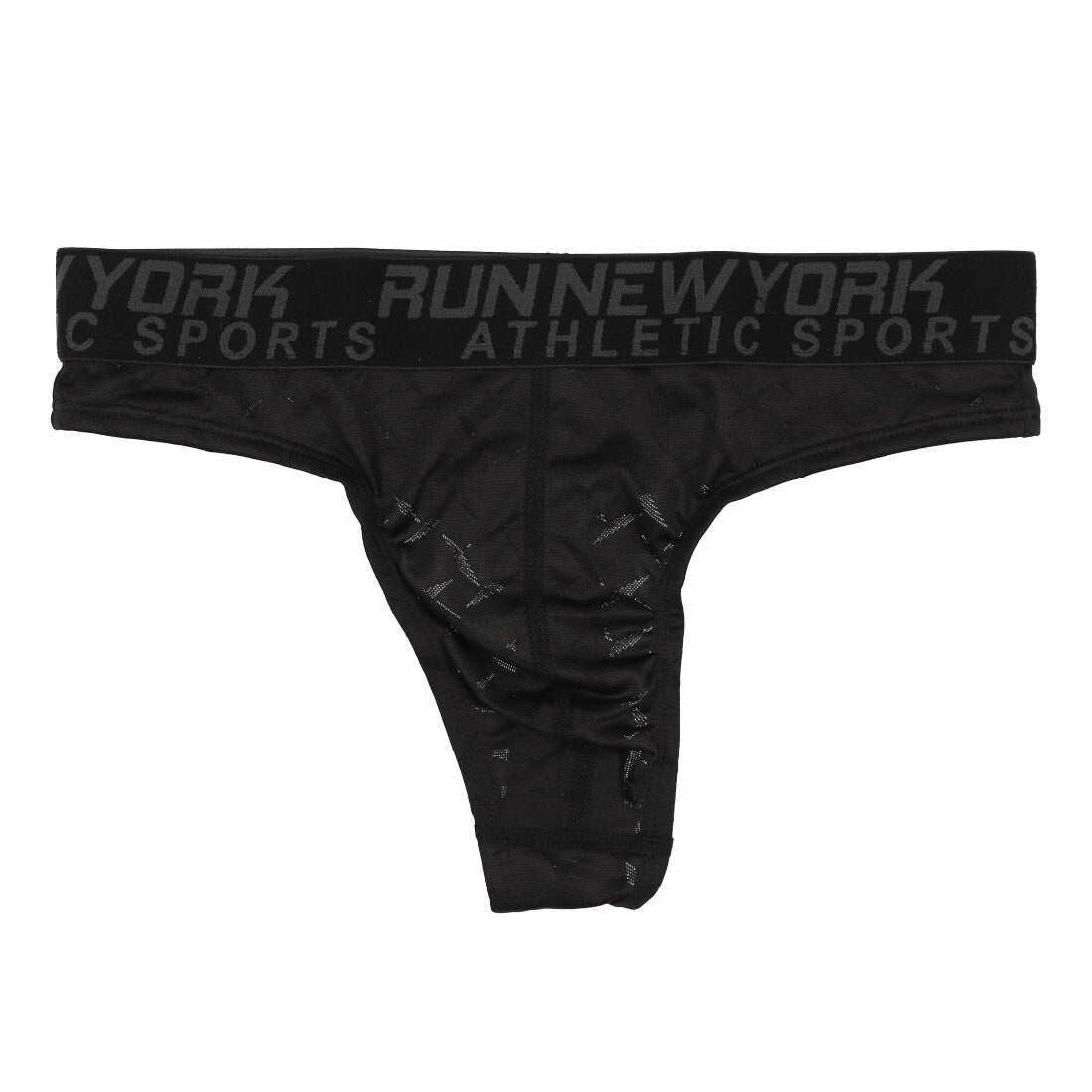 ランニューヨーク RUN NEW YORK Tバックジャガードメッシュ 【返品不可商品】 （ブラック） ブラック