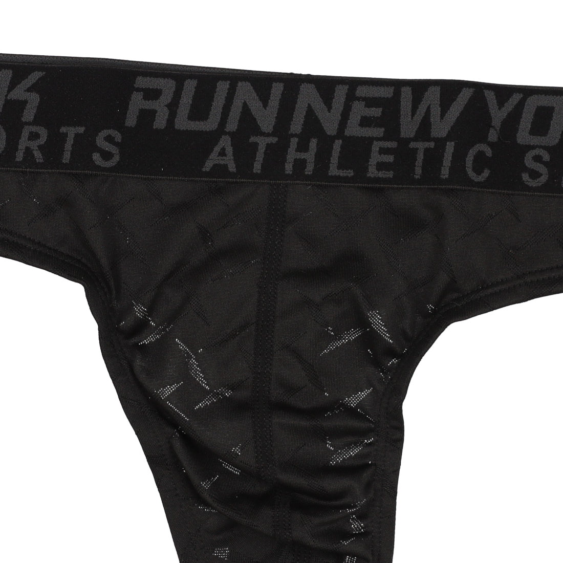 ランニューヨーク RUN NEW YORK Tバックジャガードメッシュ 【返品不可商品】 （ブラック） ブラック
