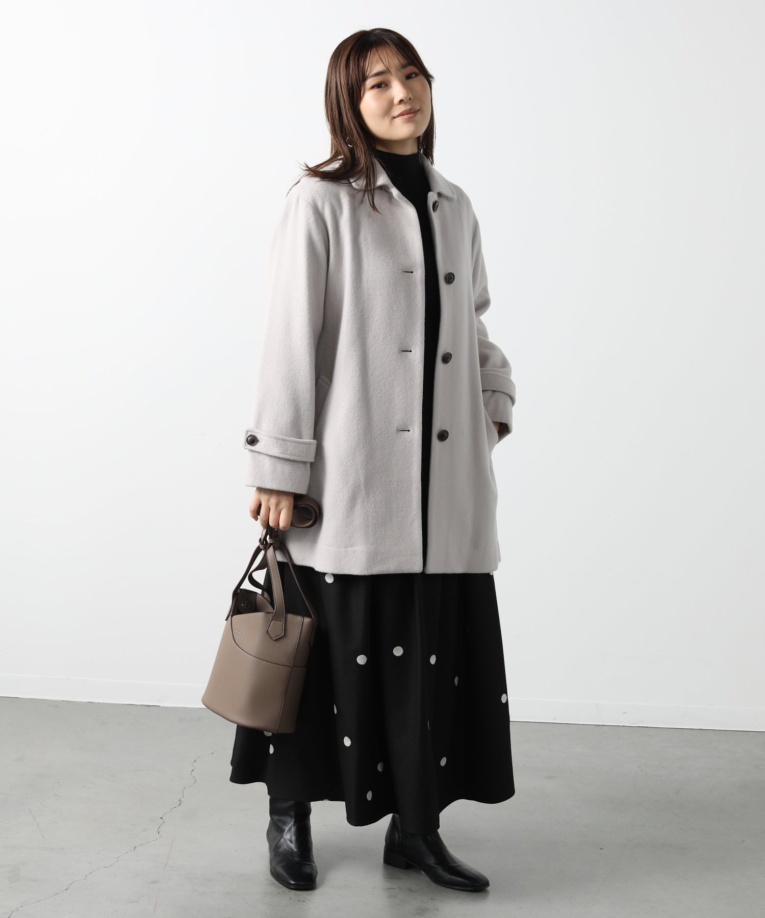ピッコラドンナ Piccola Donna 尾州 ミドルコート