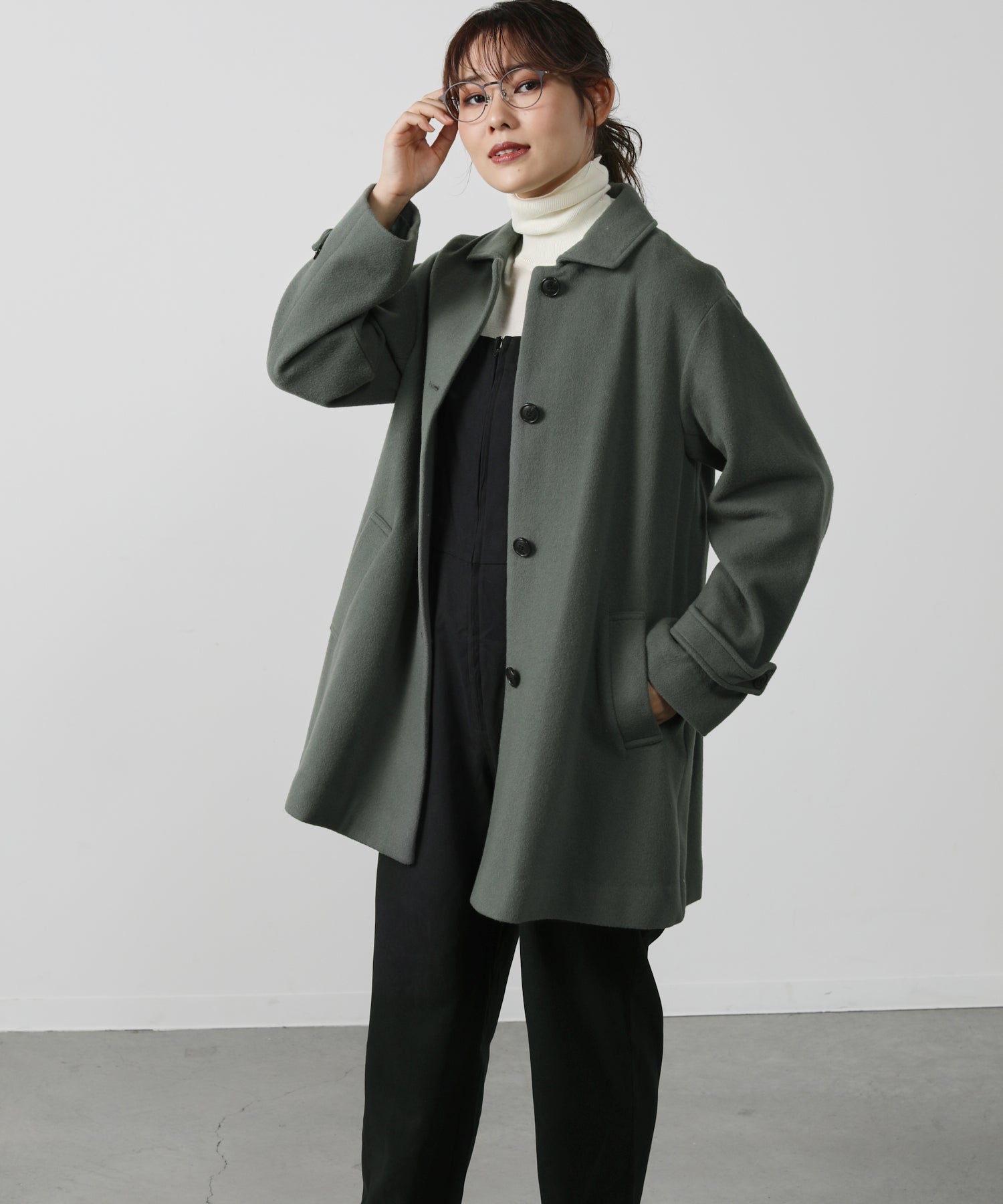 ピッコラドンナ Piccola Donna 尾州 ミドルコート