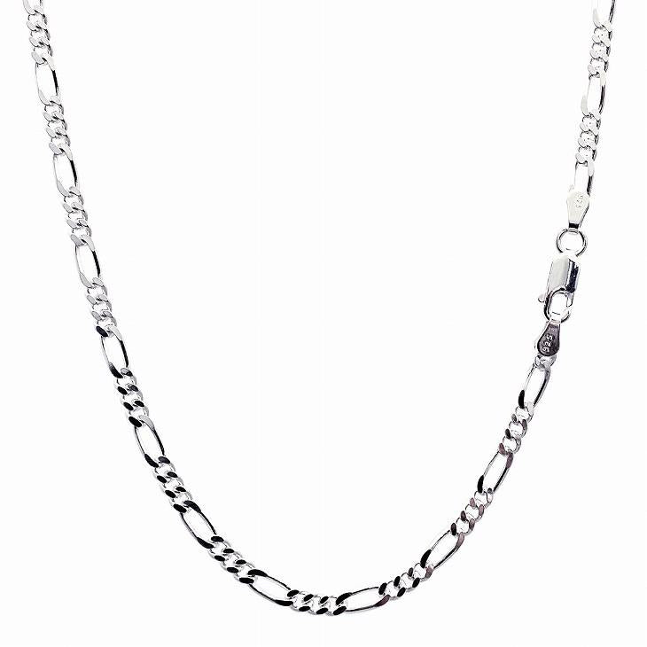 シアーズ Sears シルバー925 SILVER 925 フィガロ2面チェーン 幅 3.4mm 長さ 40cm （シルバー） シルバー