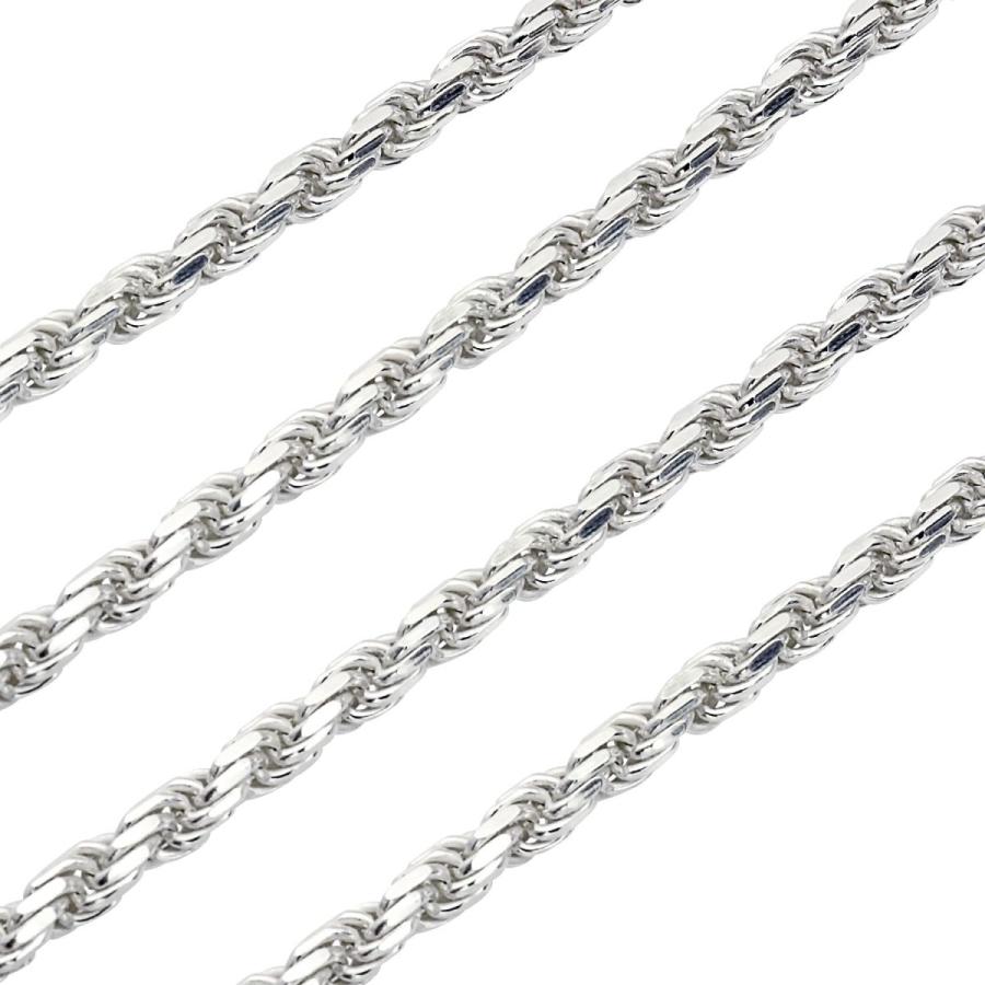 シアーズ Sears カットフレンチ チェーン ネックレス シルバー sv 925 幅 4.7mm 45cm （シルバー） シルバー