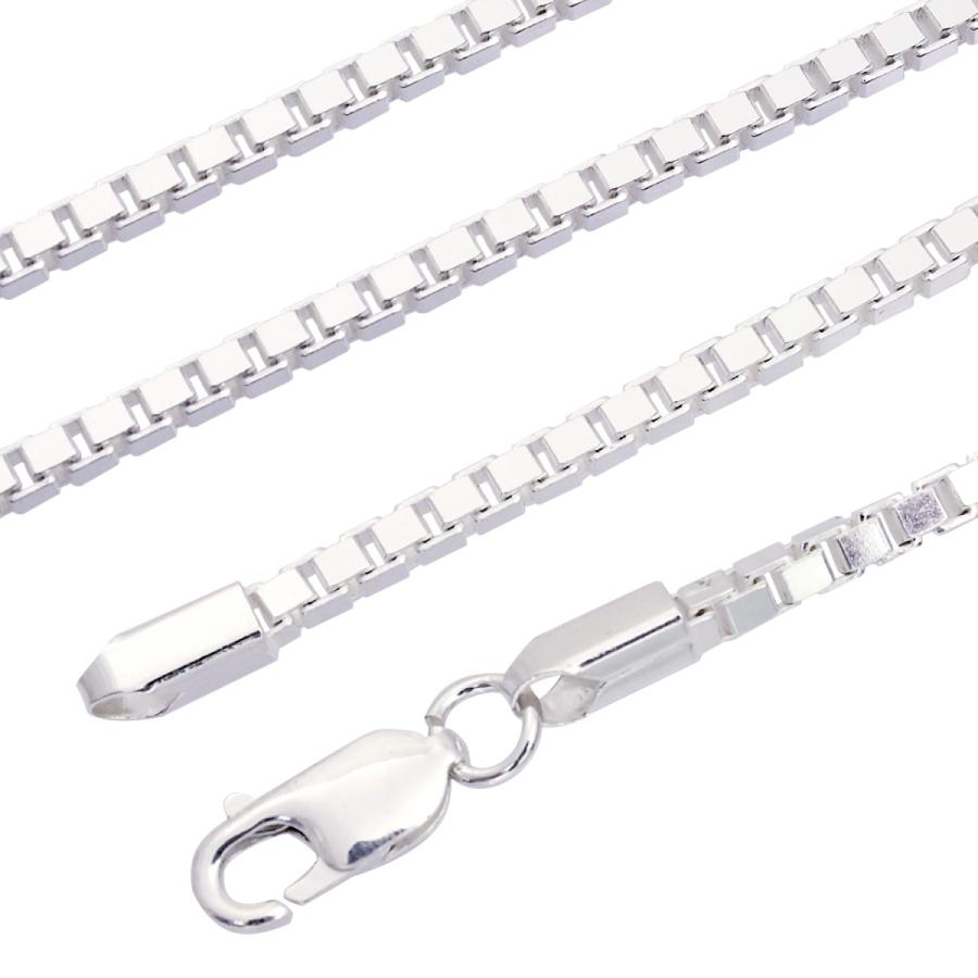 シアーズ Sears ベネチアン チェーン ネックレス シルバー sv 925 幅 2.7mm 長さ 55cm （シルバー） シルバー