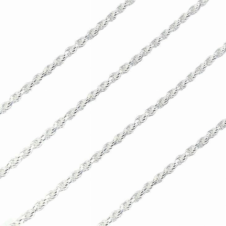シアーズ Sears シルバー925 SILVER 925 カットフレンチロープチェーン 幅 2.4mm 50cm （シルバー） シルバー