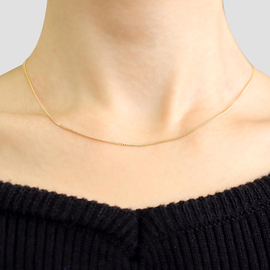 シアーズ Sears ゴールドチェーン 軽量喜平チェーン 幅 約1.2mm 約0.8g 40cm （ゴールド） ゴールド