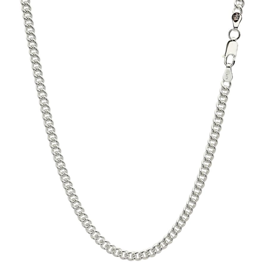 シアーズ Sears 喜平 カット無し チェーン ネックレス シルバー sv 925 幅 4.4mm 45cm （シルバー） シルバー