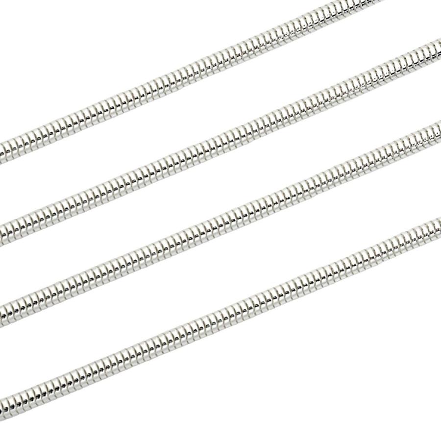 シアーズ Sears スネーク チェーン ネックレス シルバー sv 925 幅 2.0mm 50cm （シルバー） シルバー