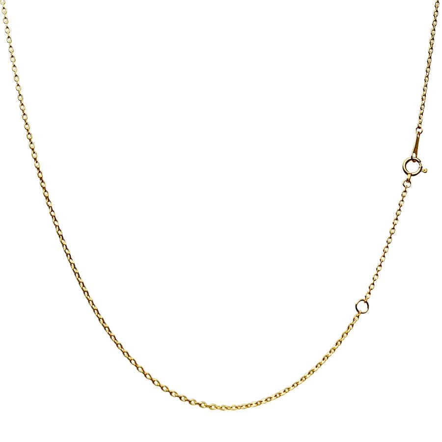 シアーズ Sears 18金 ゴールドチェーン ネックレス あずき 軽量 約1.2mm 0.9g 40cm （イエローゴールド） イエローゴールド