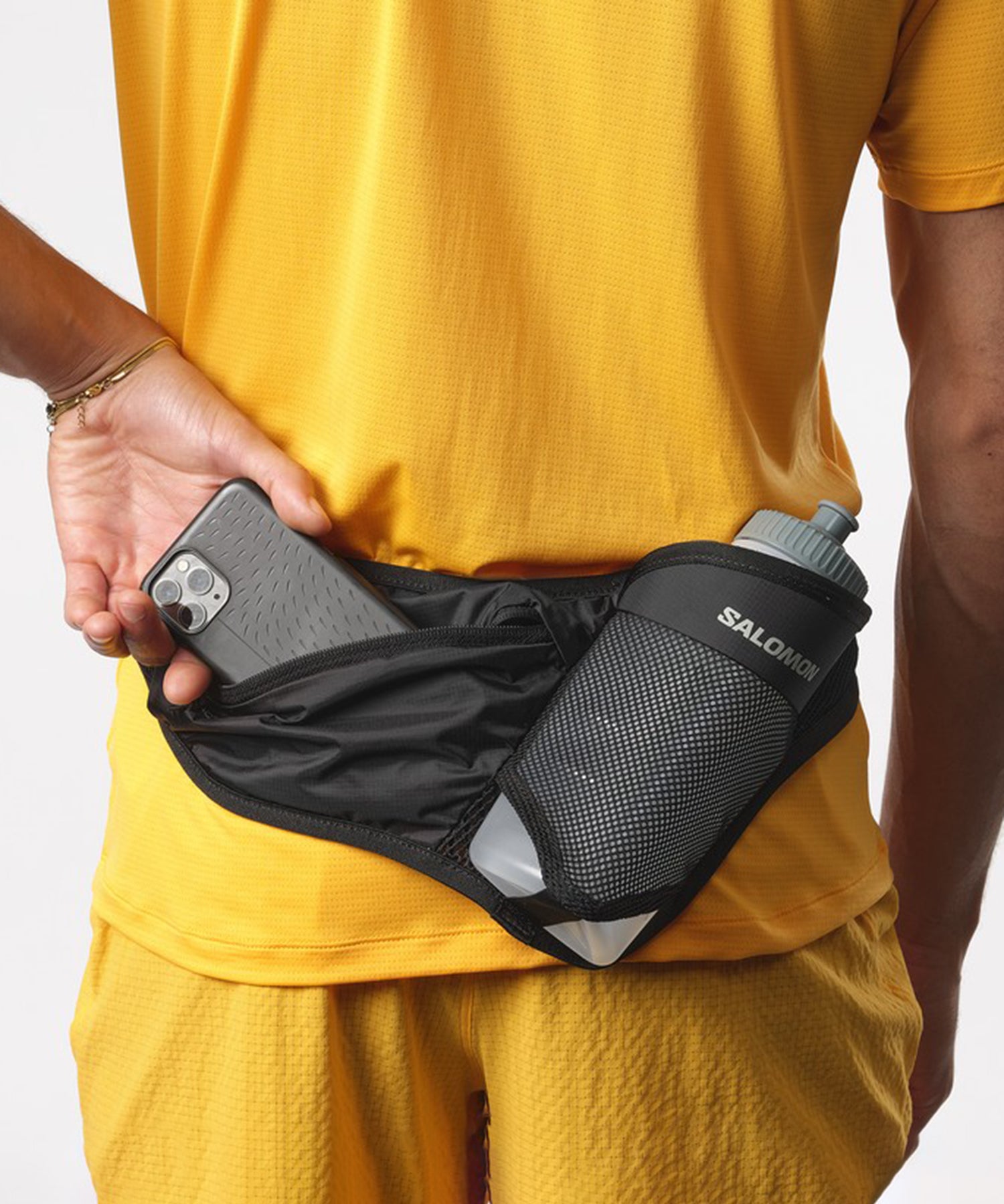 サロモン SALOMON ACTIVE BELT 3D BOTTLE （ブラック） ブラック