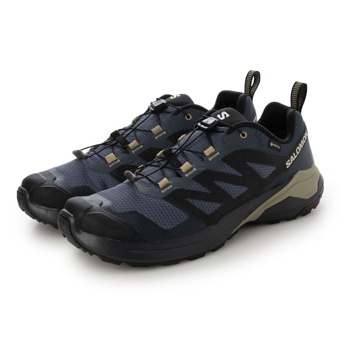 サロモン SALOMON X-ADVENTURE GTX ハイキングシューズ （ブラック×スレートグリーン） ブラック×スレートグリーン