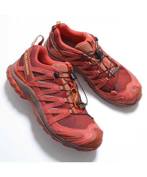 サロモン SALOMON SALOMON スニーカー XA PRO 3D RED ASHES L47968400 （Pecan-Brown/Chili/Mustang） Pecan-Brown/Chili/Mustang