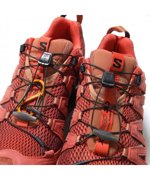 サロモン SALOMON SALOMON スニーカー XA PRO 3D RED ASHES L47968400 （Pecan-Brown/Chili/Mustang） Pecan-Brown/Chili/Mustang
