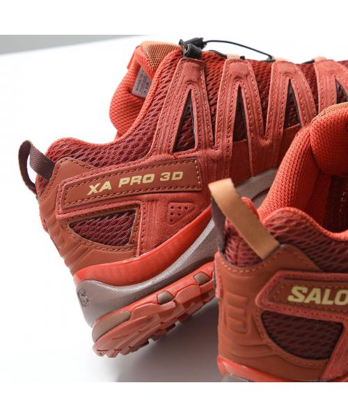 サロモン SALOMON SALOMON スニーカー XA PRO 3D RED ASHES L47968400 （Pecan-Brown/Chili/Mustang） Pecan-Brown/Chili/Mustang