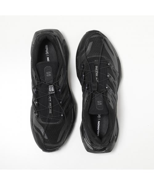 サロモン SALOMON SALOMON スニーカー XT-PU.RE L 49160600 （BLACK/BLACK/ASPHALT） BLACK/BLACK/ASPHALT