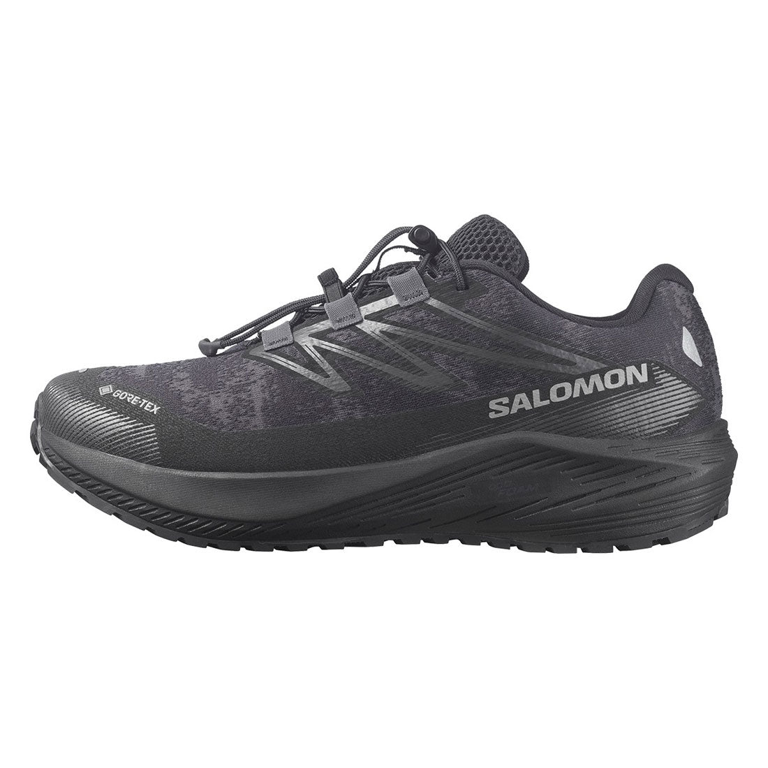サロモン SALOMON エアロフロー グラベル ゴアテックス（AERO FLOW GRVL GORE-TEX） （Asphalt / Black / Cloudburst） Asphalt / Black / Cloudburst