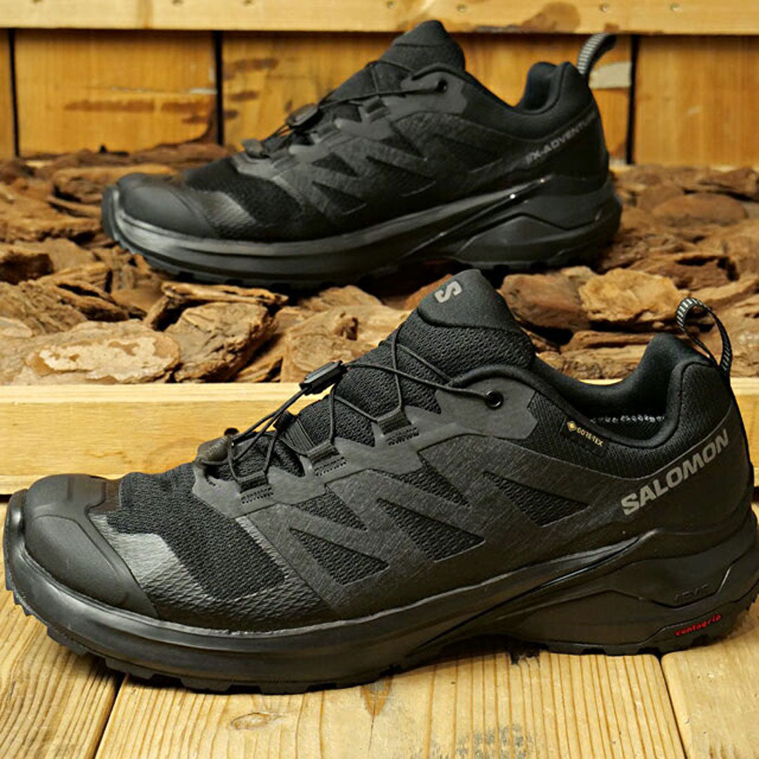 サロモン SALOMON X-ADVENTURE GTX Black/Black/Black [L47321100] （Black/Black/Black） Black/Black/Black