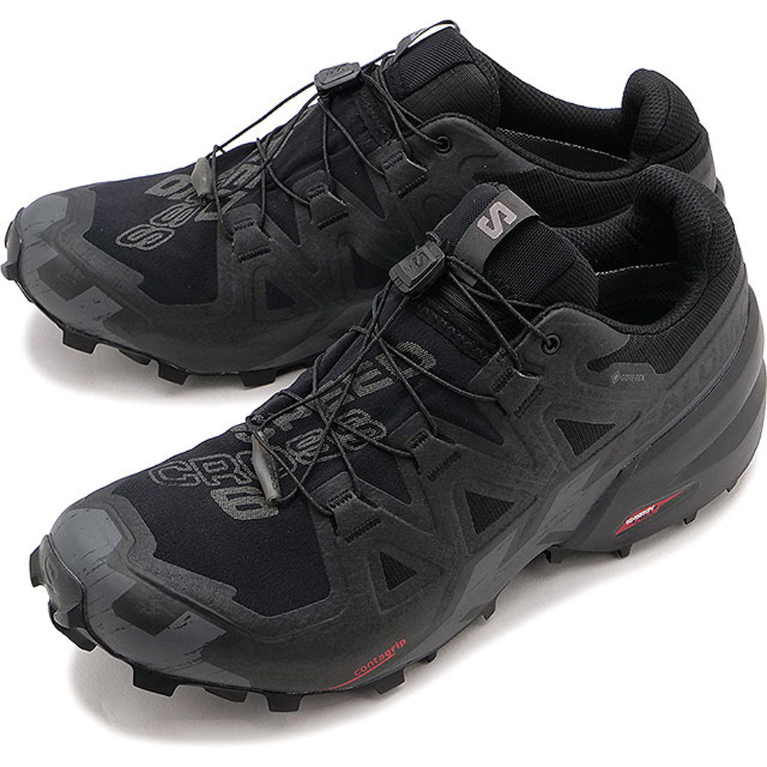 Salomon Speedcross 6 GTX黑色/黑色/幻影[L41738600]
