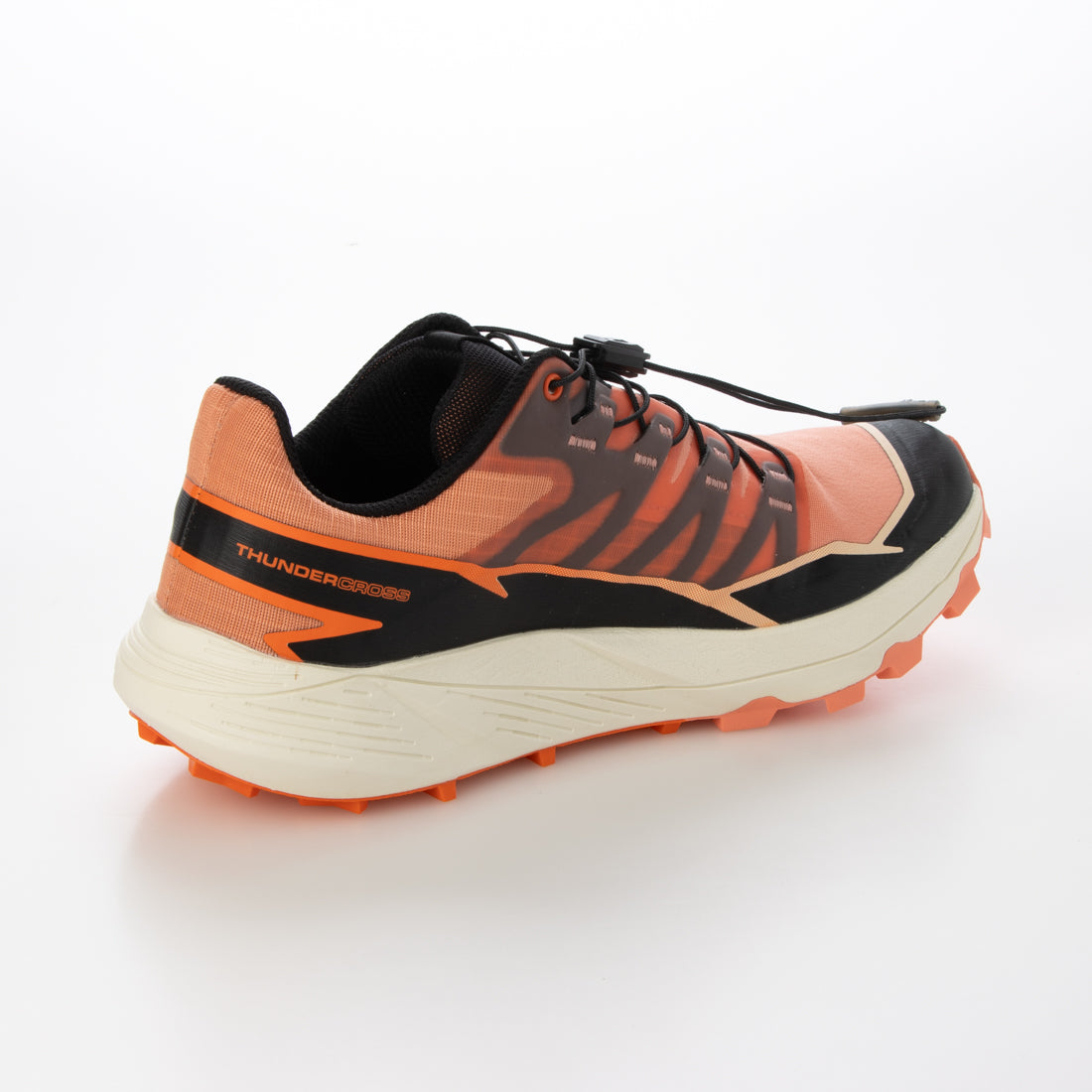 サロモン SALOMON THUNDERCROSS トレイルランニングシューズ （コーラル×ブラック×オレンジ） コーラル×ブラック×オレンジ