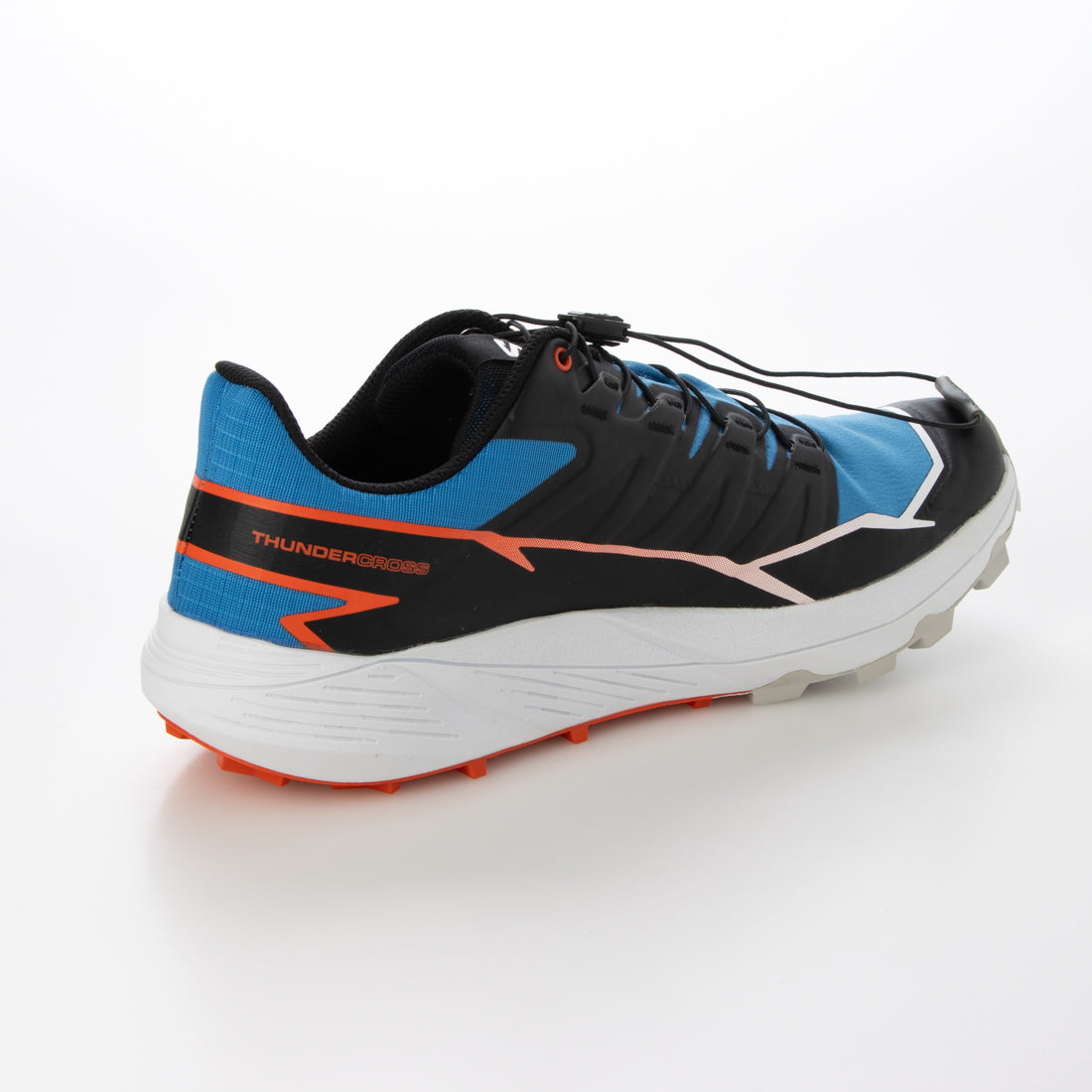 サロモン SALOMON THUNDERCROSS トレイルランニングシューズ （ブルー×ブラック×トマト） ブルー×ブラック×トマト