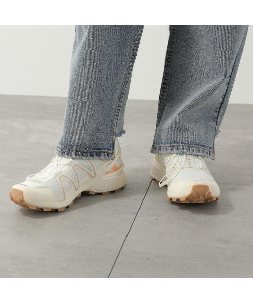 サロモン SALOMON SALOMON スニーカー SPEEDCROSS 3 スピードクロス L47587800 （Vanilla-Ice/Cement/Papaya） Vanilla-Ice/Cement/Papaya