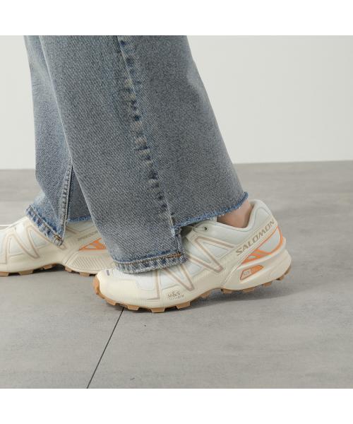 サロモン SALOMON SALOMON スニーカー SPEEDCROSS 3 スピードクロス L47587800 （Vanilla-Ice/Cement/Papaya） Vanilla-Ice/Cement/Papaya