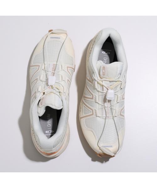 サロモン SALOMON SALOMON スニーカー SPEEDCROSS 3 スピードクロス L47587800 （Vanilla-Ice/Cement/Papaya） Vanilla-Ice/Cement/Papaya