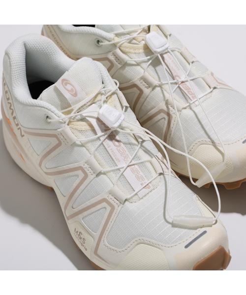 サロモン SALOMON SALOMON スニーカー SPEEDCROSS 3 スピードクロス L47587800 （Vanilla-Ice/Cement/Papaya） Vanilla-Ice/Cement/Papaya