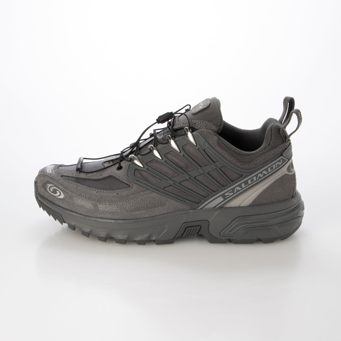 サロモン SALOMON ACS PRO LEATHER プロ レザー パフォーマンス スニーカー L47867300 グレー シューズ メンズ レディース （Dk Grey） Dk Grey