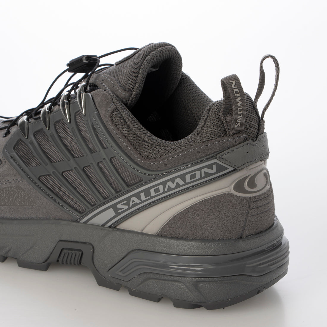 サロモン SALOMON ACS PRO LEATHER プロ レザー パフォーマンス スニーカー L47867300 グレー シューズ メンズ レディース （Dk Grey） Dk Grey