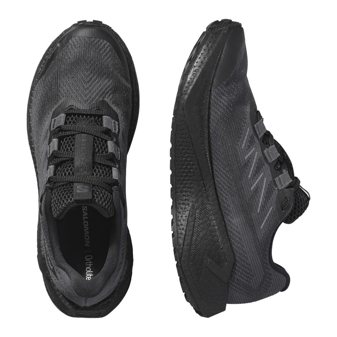 サロモン SALOMON エアロブレイズ 3 GRVL ゴアテックス（AERO BLAZE 3 GRVL GORE-TEX） （Black / Asphalt / Black） Black / Asphalt / Black