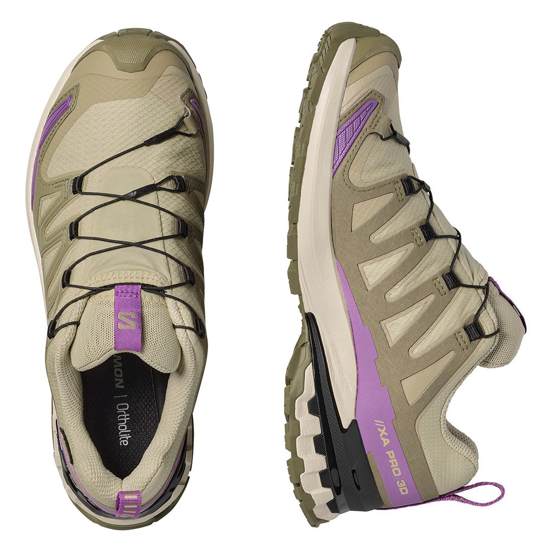 サロモン SALOMON エックスエー プロ スリーディー ブイナイン ゴアテックス（XA PRO 3D V9 GORE-TEX） （Bog / Aloe / Concord Grape） Bog / Aloe / Concord Grape